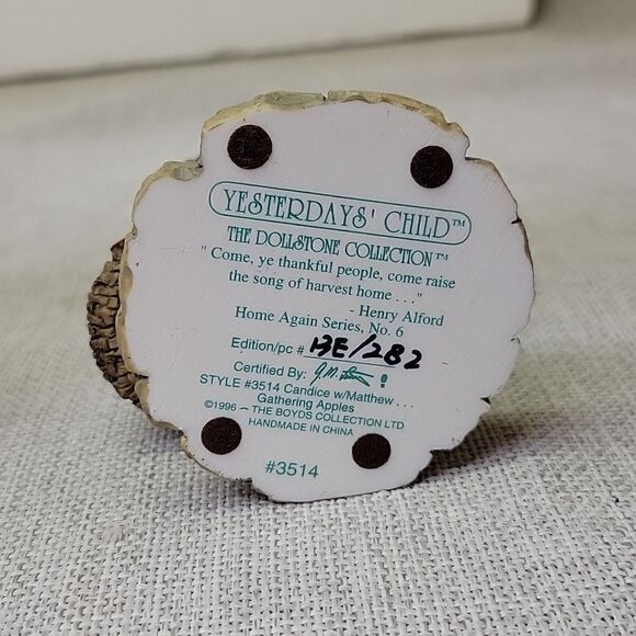 Yesterdays Child Dollstone Collection figures.  (#5) - Picture 15 of 15